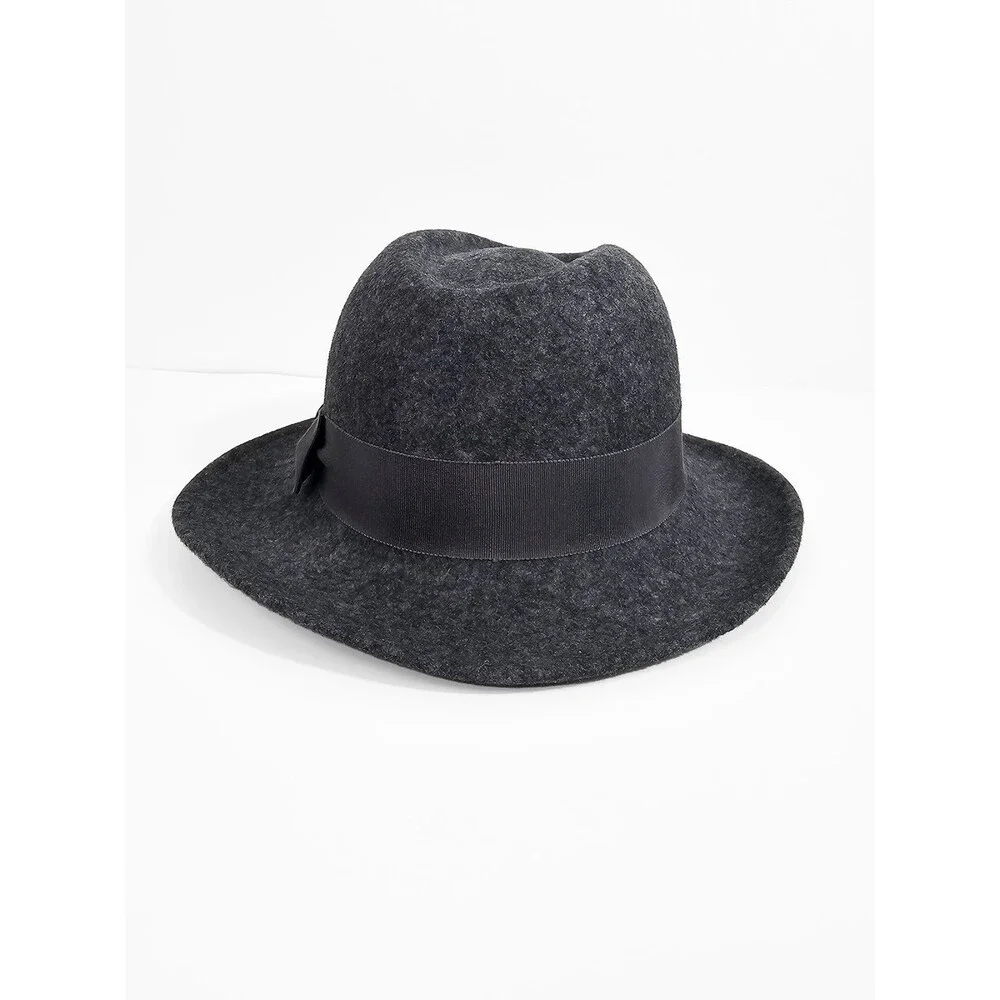 Betmar Medium Vintage Wool Gray Felt Hat Union Made USA